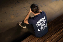 Load image into Gallery viewer, Morimoto SH076 Shirt Blue White Need Money M