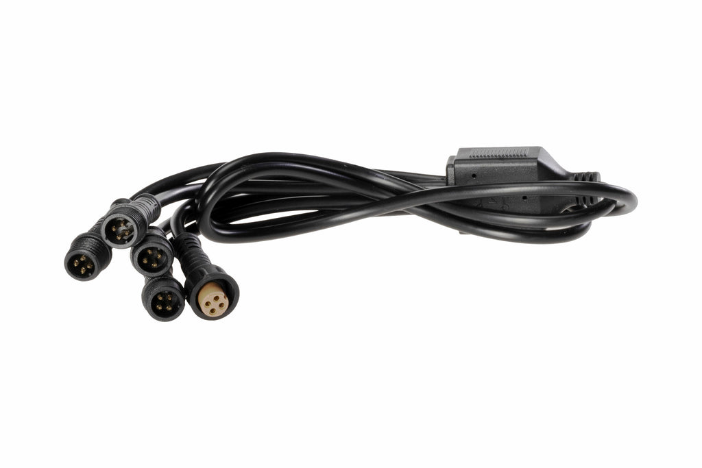 Morimoto XRL70 1x 1-to-4 Rock Light Splitter Splitter