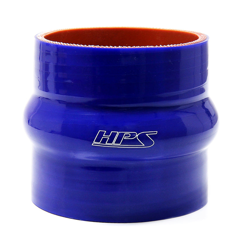 HPS HTSHC-500-BLUE Silicone Single Hump Coupler Blue Length 3in.