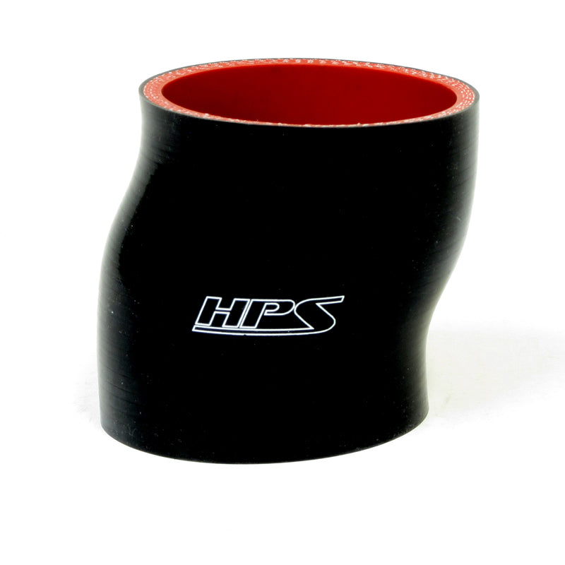 HPS HTSOC-400-BLK Silicone Offset Coupler Black Length 3in.