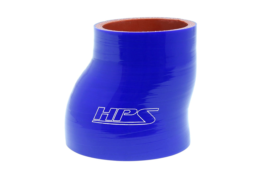 HPS HTSOR-375-400-L4-BLUE Silicone Offset Reducer Blue Length 4in.