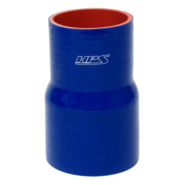 HPS HTSR-200-250-L4-BLUE Silicone Reducer Coupler Hose Blue Length 4in.