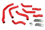 HPS 57-1501-RED Silicone Radiator Hoses Fits 90-99 MR2 3SGTE Turbo