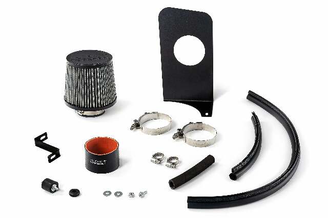HPS 827-737WB Performance Air Intake Aluminum Black Cone