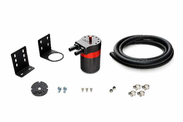 HPS 861-501 Black Oil Catch Can Universal Fit