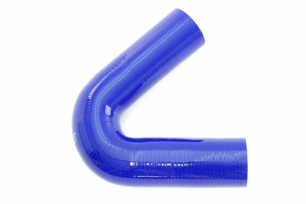 HPS HTSEC135-400-BLUE Blue Silicone Elbow - 135 Degree 5"
