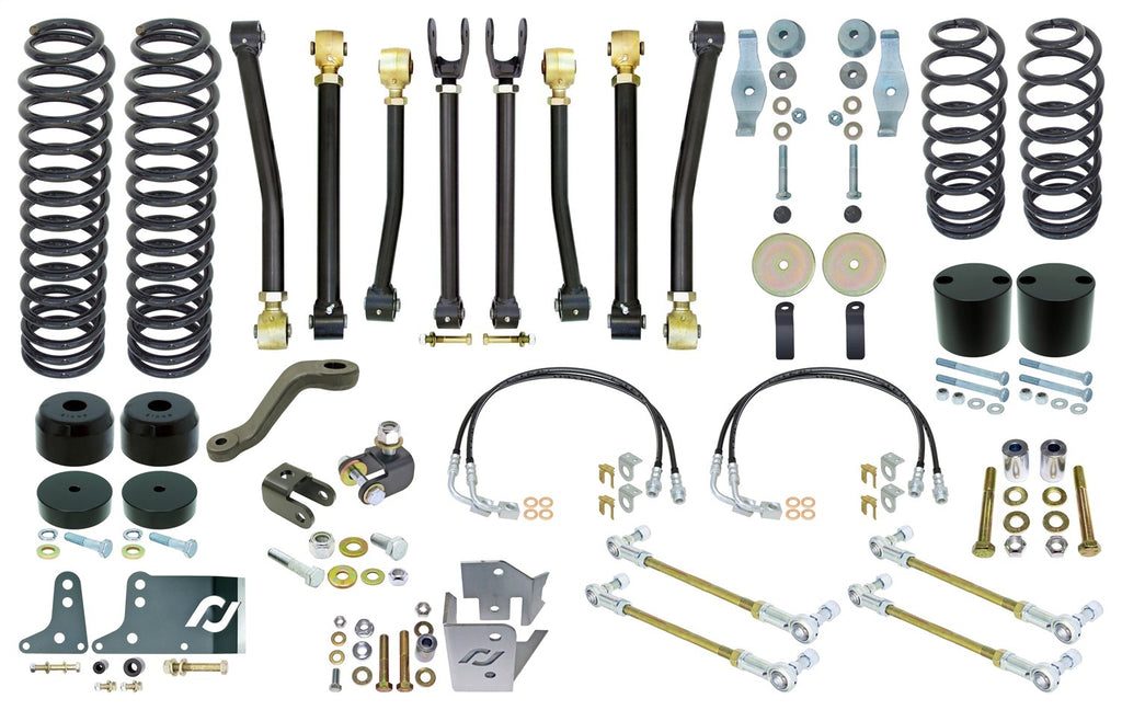 RockJock CE-9807 Johnny Joint Suspension System Fits 07-18 Wrangler (JK)