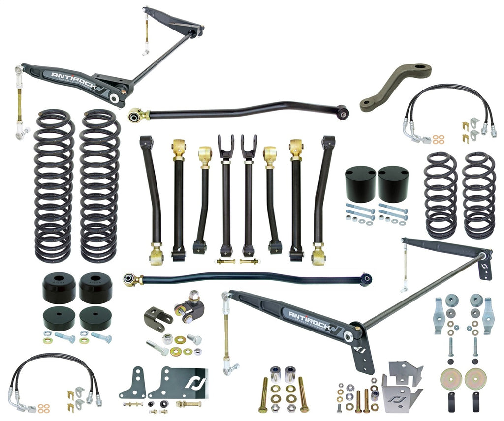 RockJock CE-9807JCE Off Road Suspension System Fits 07-18 Wrangler (JK)