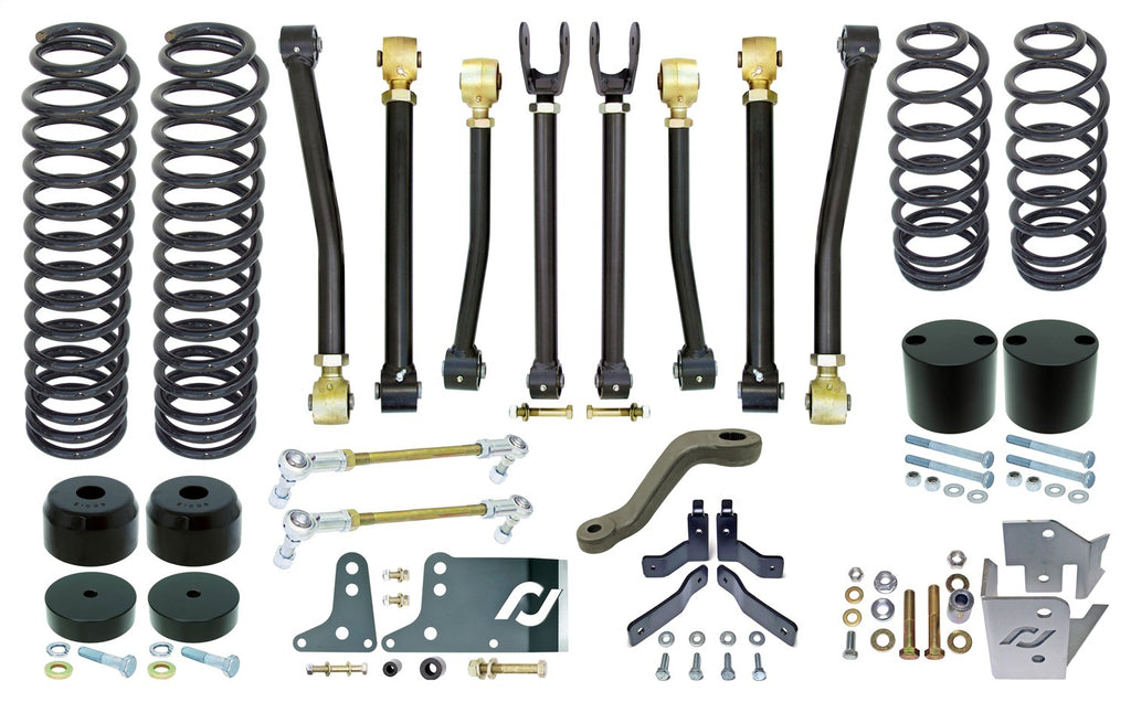 RockJock CE-9807SP RockJock Off Road Suspension System Fits 07-18 Wrangler (JK)