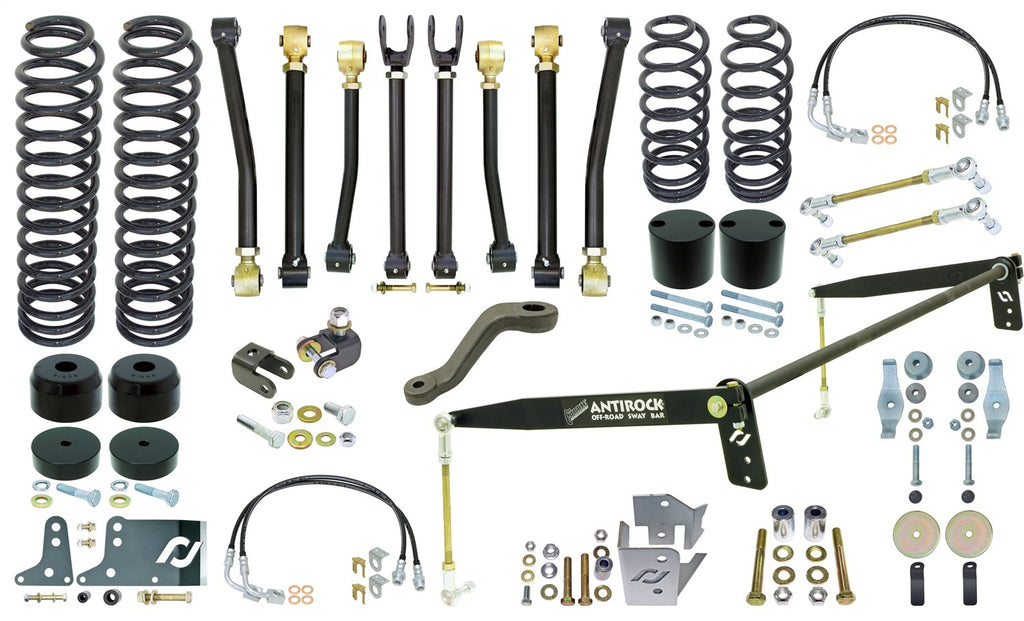 RockJock CE-9808AS Johnny Joint Suspension System Fits 07-18 Wrangler (JK)