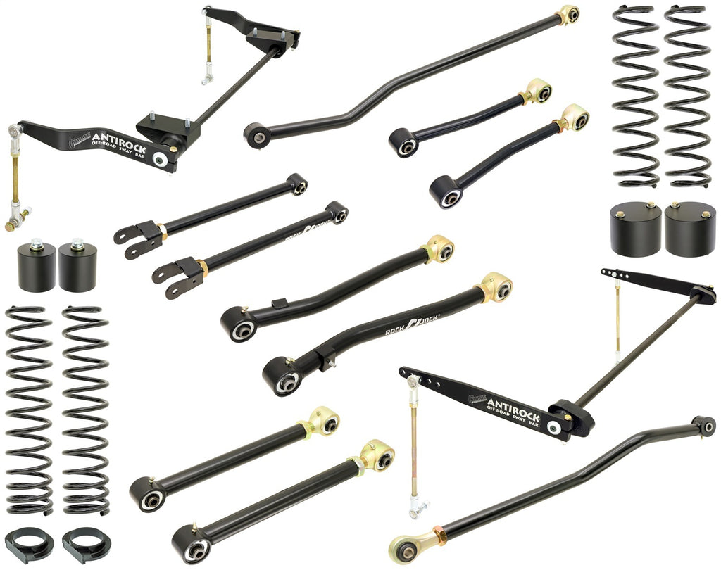 RockJock CE-9818JCE Johnny Joint Suspension System Fits 18-20 Wrangler (JL)