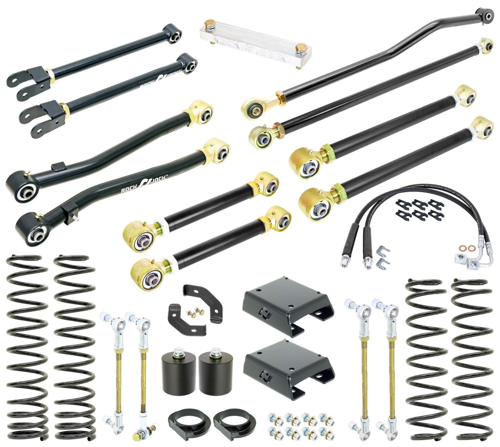 RockJock RJ-150001-101 Johnny Joint Suspension System Fits 20 Gladiator