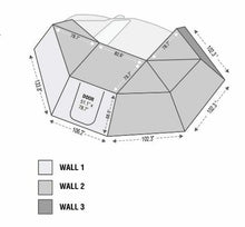 Load image into Gallery viewer, Overland 18119909 Nomadic 270 Drivers Side Awning Wall 3