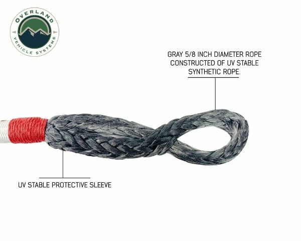 Overland 19-4716 23" Soft Shackle 7/16" Combo Pack 41000 lb
