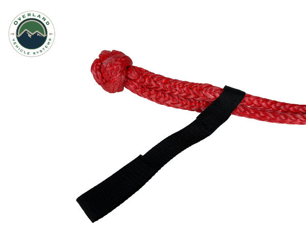 OVS 19009918 Brute Recovery Winch Line w Synthetic Soft Shackle 3/8"x 99'
