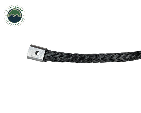 OVS 19009918 Brute Recovery Winch Line w Synthetic Soft Shackle 3/8"x 99'
