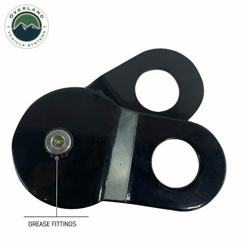 Overland 19139905 Snatch Block Black 30000 Lb Breaking Strength Standard