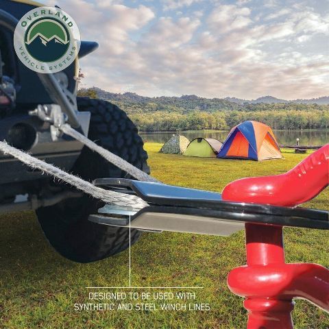 Overland 19139905 Snatch Block Black 30000 Lb Breaking Strength Standard