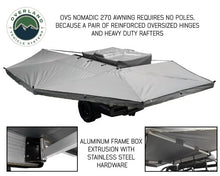 Load image into Gallery viewer, Overland 19519907 Awning Tent 270 Degree Driver Side Dark Gray Cover