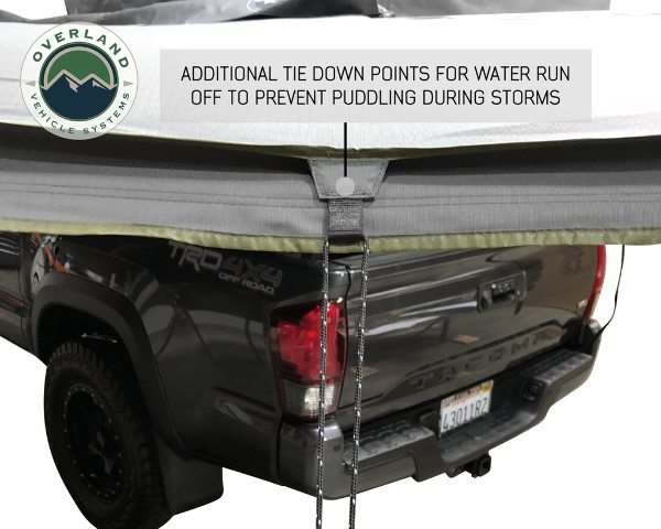 Overland 19519907 Awning Tent 270 Degree Driver Side Dark Gray Cover