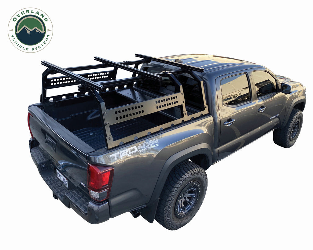 OVS 22030101 Discovery Rack w Side Cargo Plates Mid Size Truck Short Bed