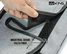 Load image into Gallery viewer, King 4WD 14019935T Tinted Black Soft Upper Doors For 97-06 Wrangler TJ