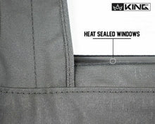 Load image into Gallery viewer, King 4WD 14019935T Tinted Black Soft Upper Doors For 97-06 Wrangler TJ