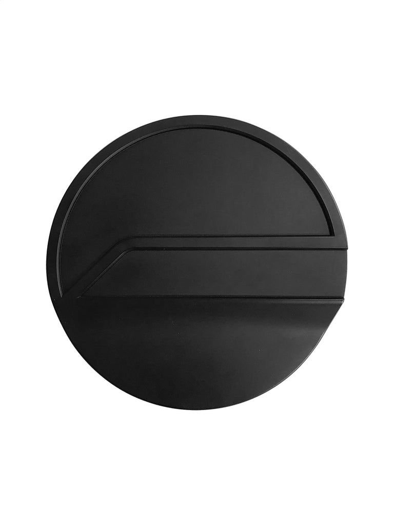 Drake Muscle JR3B-6640526-BK Fuel Door Fits 15-21 Mustang