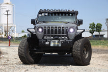 Load image into Gallery viewer, Attica ATTJL01A108-BX Front Bumper Black Steel Wrangler 18-23 JL Gladiator 19-23