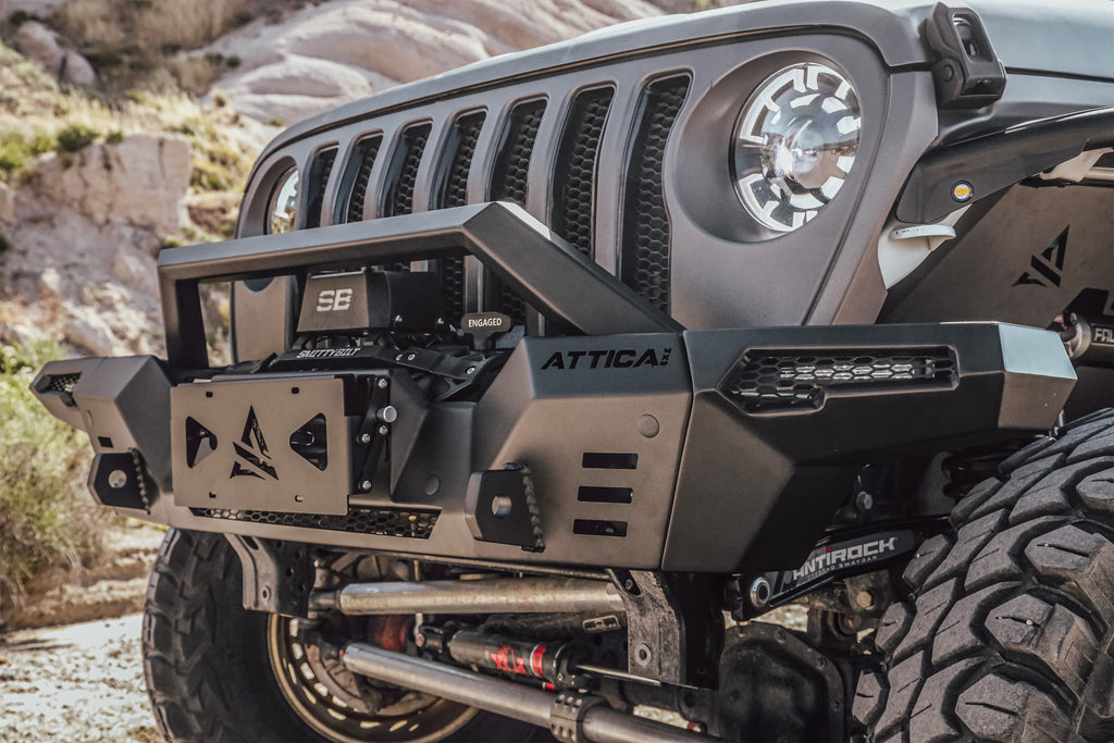 Attica ATTJL01A110-BX Modular Front Bumper For Wrangler 2019-2023 JL / Gladiator