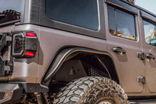 Load image into Gallery viewer, Attica ATTJL01H107-BX-R Black Steel Rear Fender Flares For Wrangler 2018-2023 JL