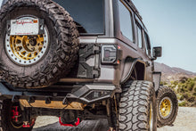 Load image into Gallery viewer, Attica ATTJL01H107-BX-R Black Steel Rear Fender Flares For Wrangler 2018-2023 JL