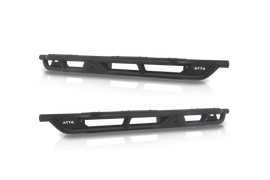 Attica ATTJL02C109-BX Side Step Black Steel For Wrangler 2018-2023 JL