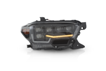 Load image into Gallery viewer, Attica CHATT0682-BC-SQ Black/Clear LED Head Light High/Low For 16-23 Tacoma