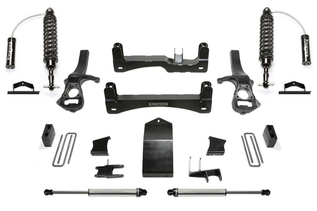 Fabtech K1174DL Performance Lift System w/Shocks Fits Sierra 1500 Silverado 1500