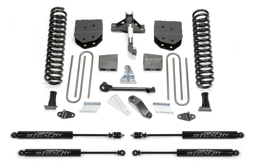Fabtech K2210M Basic Lift System w/Shocks Fits F-250 Super Duty F-350 Super Duty