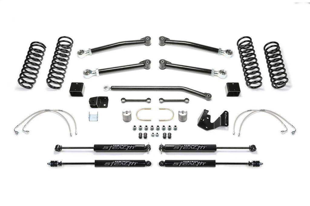 Fabtech K4051M Trail II Lift System Fits 07-18 Wrangler (JK)