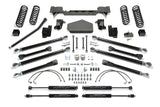 Fabtech K4058M Crawler Lift System w/DLSS Shocks Fits 07-18 Wrangler (JK)