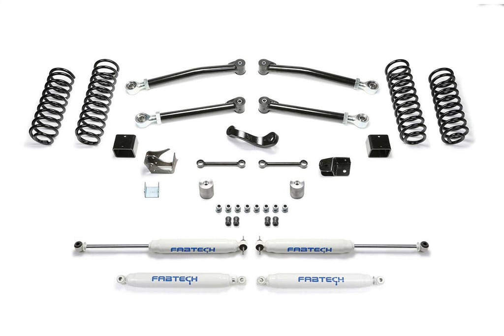 Fabtech K4089 Trail Lift System Fits 07-18 Wrangler (JK)