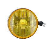 Holley Retrobright LFRB105 5.75 Inch Round LED Headlight - Yellow