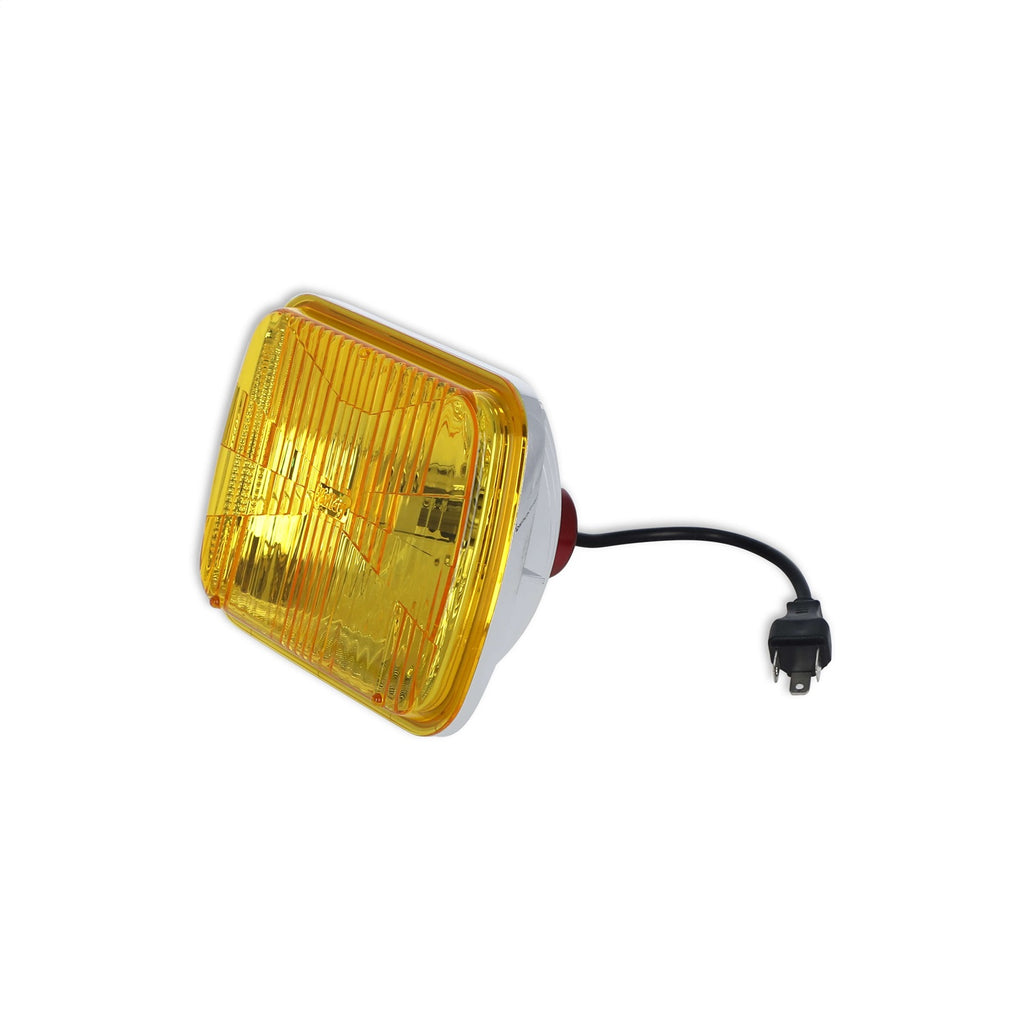 Holley Retrobright LFRB110 5x7 Rectangle LED Headlight - Yellow