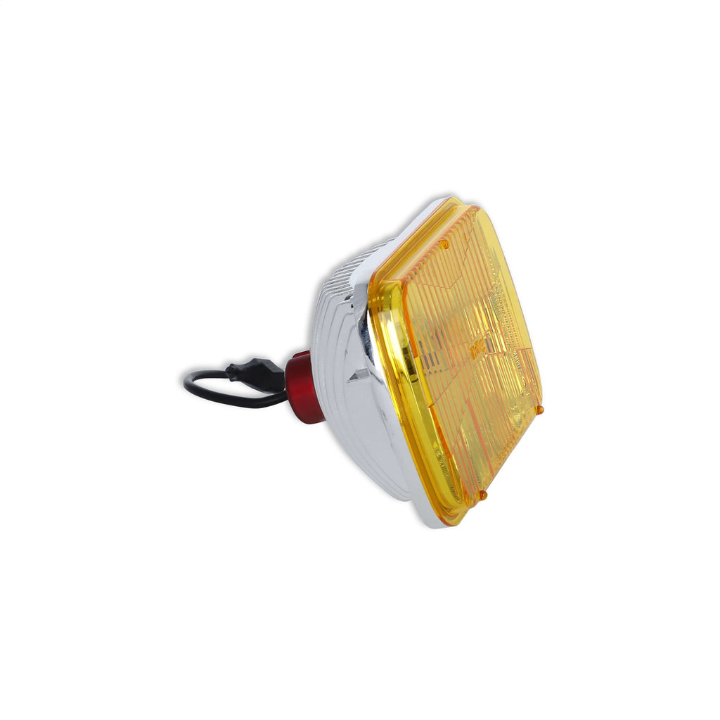 Holley Retrobright LFRB110 5x7 Rectangle LED Headlight - Yellow