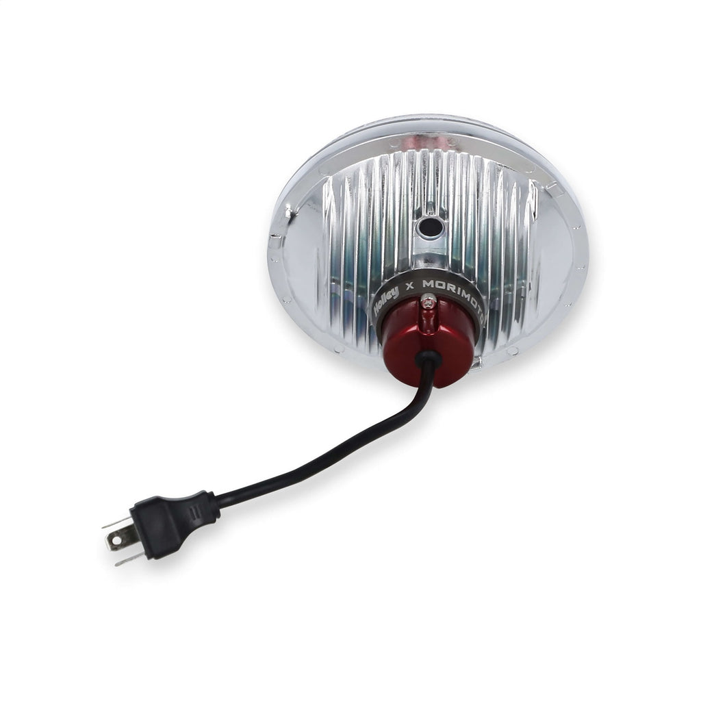 Holley Retrobright LFRB125 5.75 inch Round LED Headlight - Classic White (3000K)