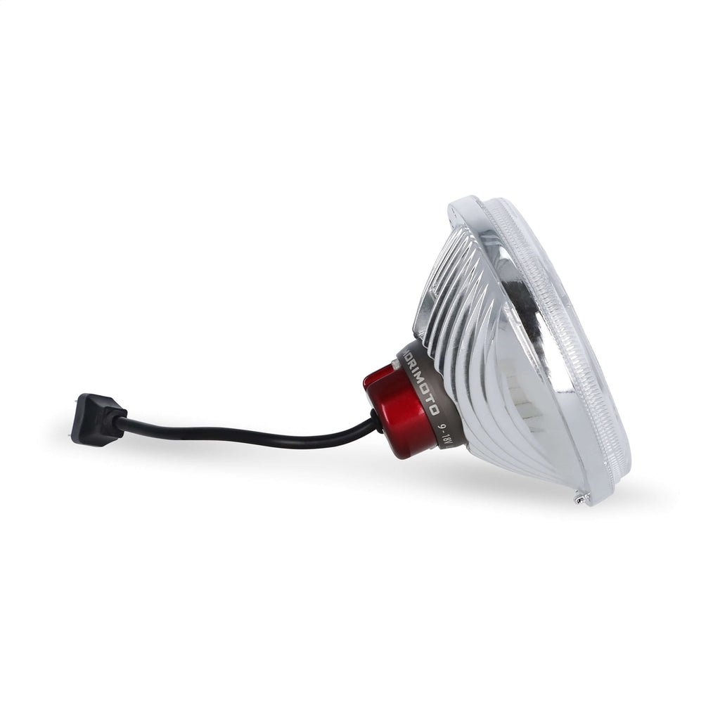 Holley Retrobright LFRB125 5.75 inch Round LED Headlight - Classic White (3000K)