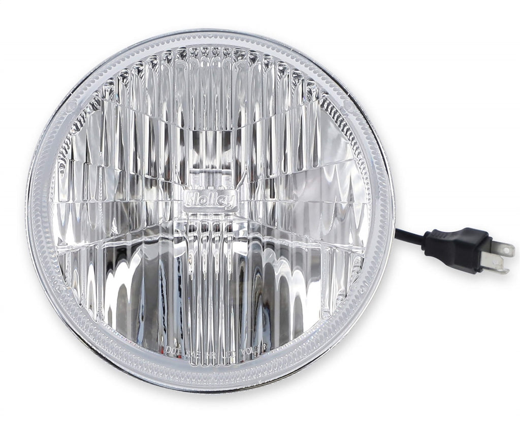 Holley Retrobright LFRB155  7 inch Round LED Headlight - Modern White (5700K)