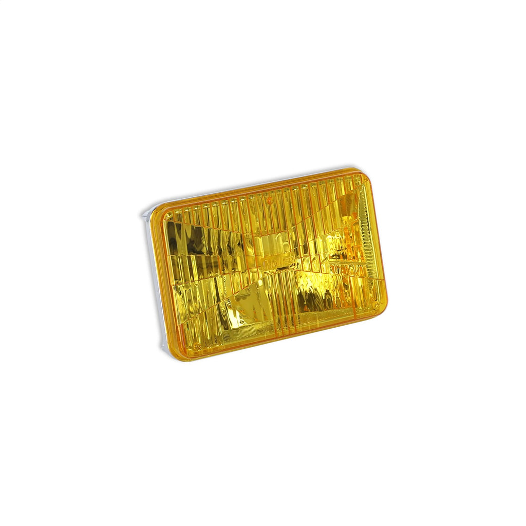 Holley Retrobright LFRB100 4x6 Rectangle LED Headlight - Yellow