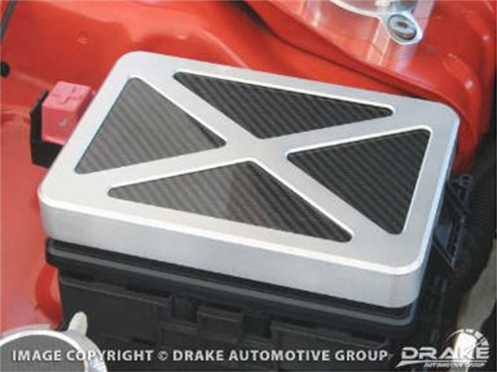 Drake Muscle MO-120012-BL Fuse Box Cover Fits 08-10 Challenger