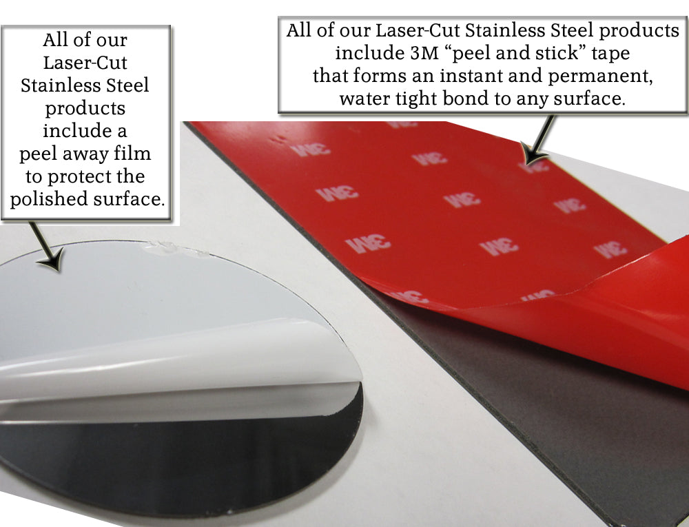 PP61308 Polished Pillar Post Trim 4Pc Fits 21-23 F-150 Super Cab