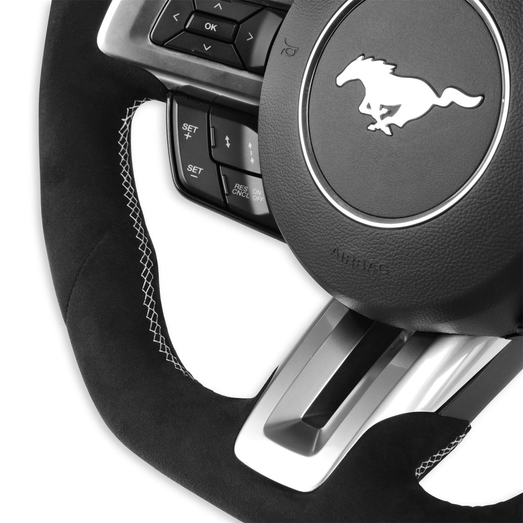 Drake Muscle MU950-08 Steering Wheel Fits 15-17 Mustang