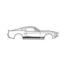 Load image into Gallery viewer, Scott Drake S2MS-16224-B GT350 Stripe Kit Fits 66-68 Mustang